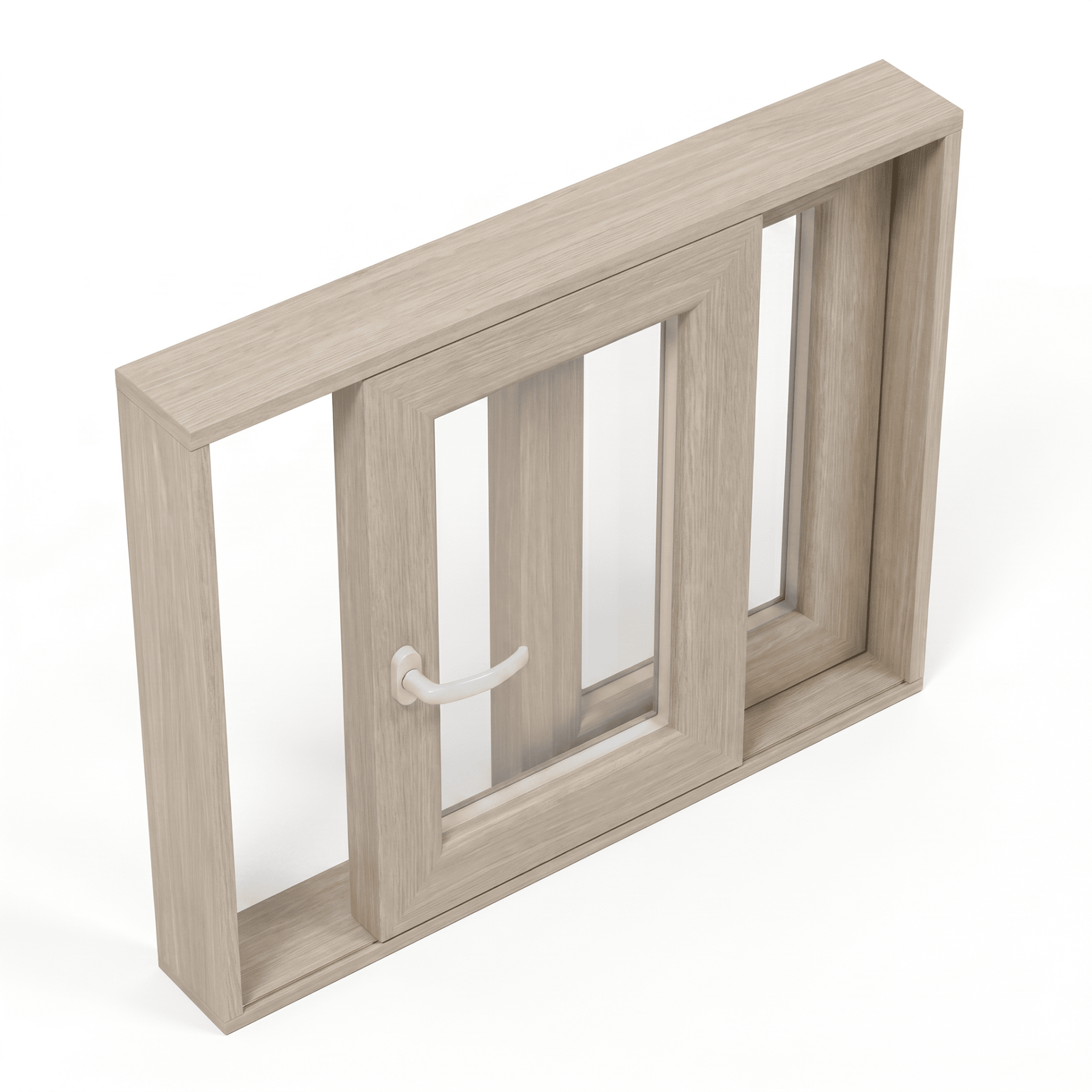 Apertura corredera elevadora PVC acabado Sheffield